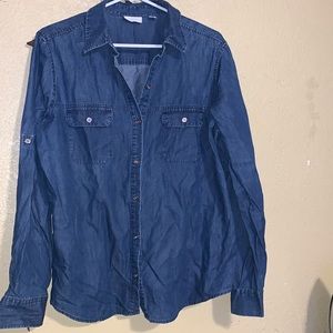 Blue Jean long sleeve top